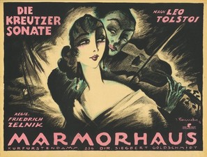 Die Kreutzersonate - German Movie Poster (thumbnail)