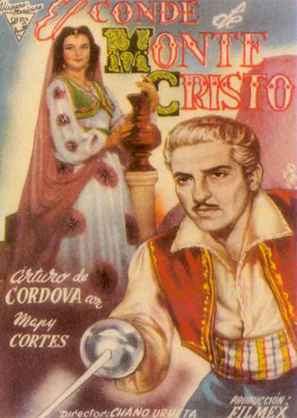 El conde de Montecristo - Spanish Movie Poster (thumbnail)