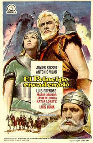 El pr&iacute;ncipe encadenado - Spanish Movie Poster (thumbnail)