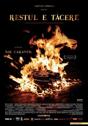 Restul e tacere - Romanian Movie Poster (thumbnail)