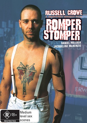 Romper Stomper - Australian DVD movie cover (thumbnail)