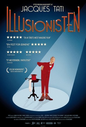 L&#039;illusionniste - Danish Movie Poster (thumbnail)