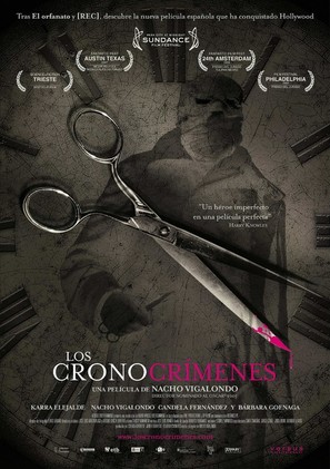 Los cronocr&iacute;menes - Spanish Movie Poster (thumbnail)