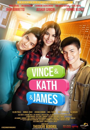 Vince &amp; Kath &amp; James - Philippine Movie Poster (thumbnail)