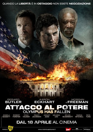 Olympus Has Fallen - Italian Movie Poster (thumbnail)