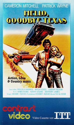 Texas Detour - German VHS movie cover (thumbnail)