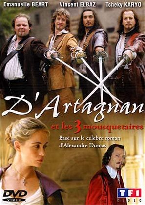 D&#039;Artagnan et les trois mousquetaires - French DVD movie cover (thumbnail)