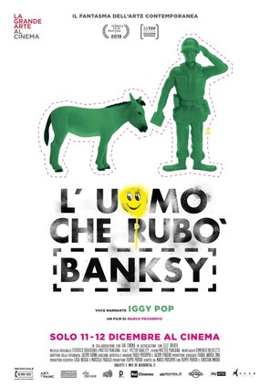 The Man Who Stole Banksy - Italian Movie Poster (thumbnail)