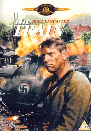 The Train - British DVD movie cover (thumbnail)