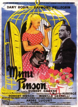 Mimi Pinson - French Movie Poster (thumbnail)