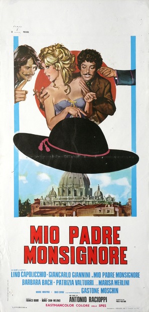 Mio padre Monsignore - Italian Movie Poster (thumbnail)
