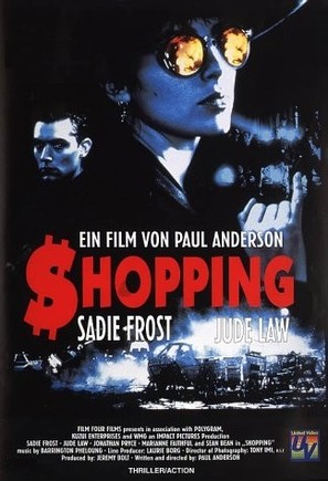 Shopping - German VHS movie cover (thumbnail)