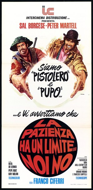 La pazienza ha un limite... noi no! - Italian Movie Poster (thumbnail)
