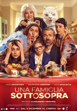 Una Famiglia Sottosopra - Italian Movie Poster (thumbnail)