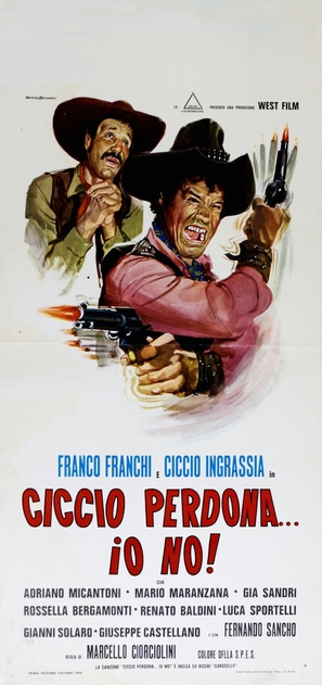 Ciccio perdona... Io no! - Italian Movie Poster (thumbnail)