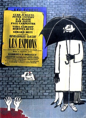 Les espions - French Movie Poster (thumbnail)