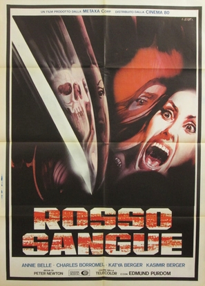 Rosso sangue - Italian Movie Poster (thumbnail)