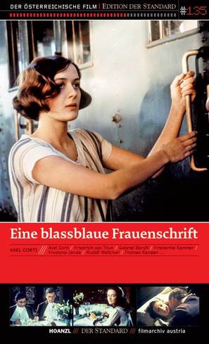Eine bla&szlig;blaue Frauenschrift - Austrian Movie Cover (thumbnail)