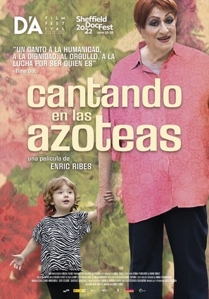 Cantando en las azoteas - Spanish Movie Poster (thumbnail)