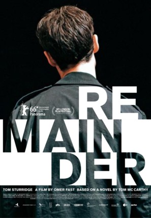 Remainder - German Movie Poster (thumbnail)