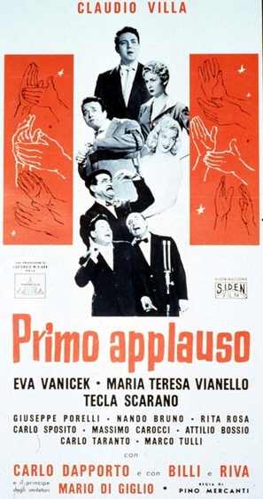 Primo applauso - Italian Movie Poster (thumbnail)