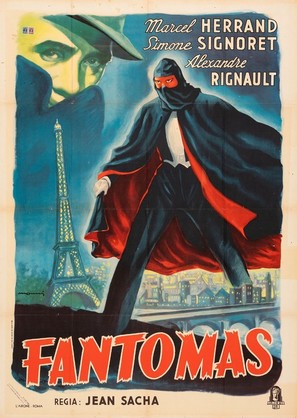 Fant&ocirc;mas - Italian Movie Poster (thumbnail)