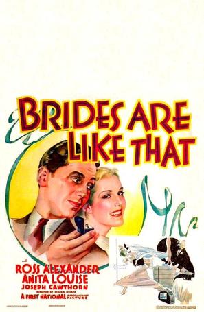 Brides Are Like That - Movie Poster (thumbnail)