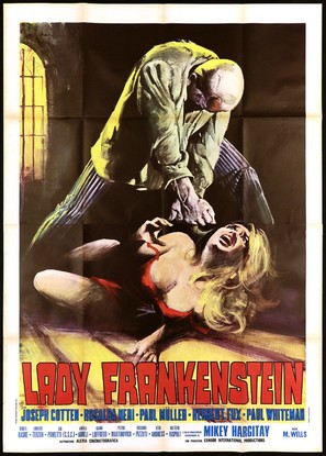La figlia di Frankenstein - Italian Movie Poster (thumbnail)