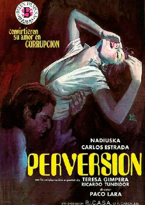 Perversi&oacute;n - Spanish Movie Poster (thumbnail)
