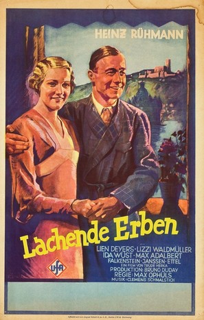 Lachende Erben - German Movie Poster (thumbnail)