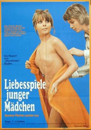 Liebesspiele junger M&auml;dchen - German Movie Poster (thumbnail)