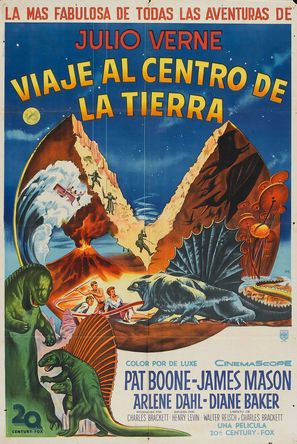 Journey to the Center of the Earth - Argentinian Movie Poster (thumbnail)