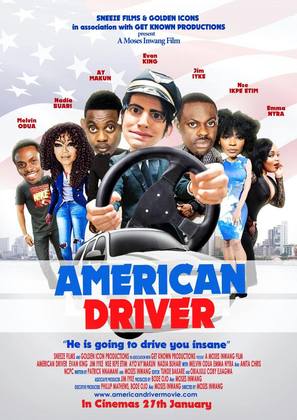 The American Driver - Movie Poster (thumbnail)