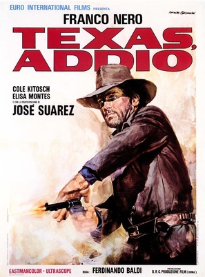 Texas, addio - Italian Movie Poster (thumbnail)