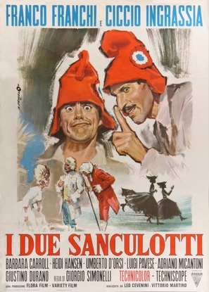 I due sanculotti - Italian Movie Poster (thumbnail)