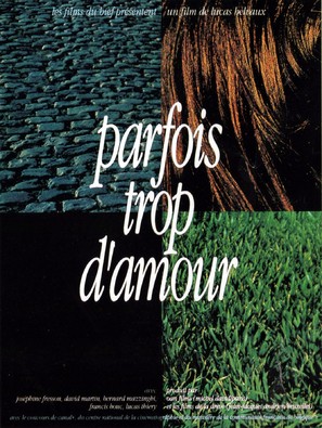 Parfois trop d&#039;amour - French Movie Poster (thumbnail)