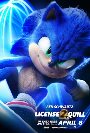 Sonic the Hedgehog 2 - Movie Poster (thumbnail)