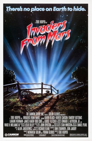 Invaders from Mars - Theatrical movie poster (thumbnail)