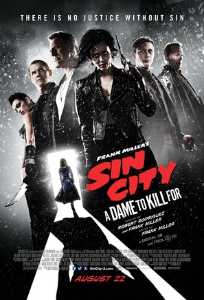 Sin City: A Dame to Kill For - Theatrical movie poster (thumbnail)