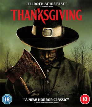 Thanksgiving - British Blu-Ray movie cover (thumbnail)