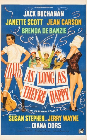 As Long as They&#039;re Happy - British Movie Poster (thumbnail)