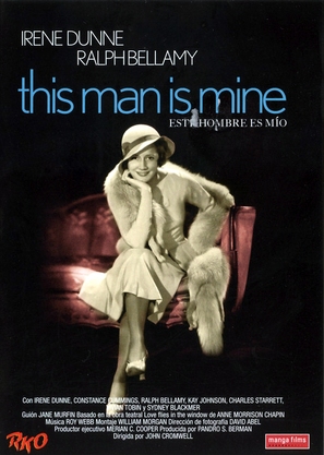 This Man Is Mine - Spanish DVD movie cover (thumbnail)