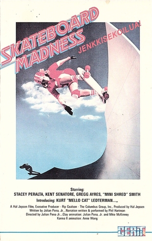 Skateboard Madness - Finnish VHS movie cover (thumbnail)