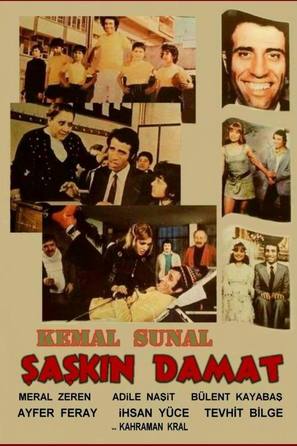 Saskin Damat - Turkish Movie Poster (thumbnail)
