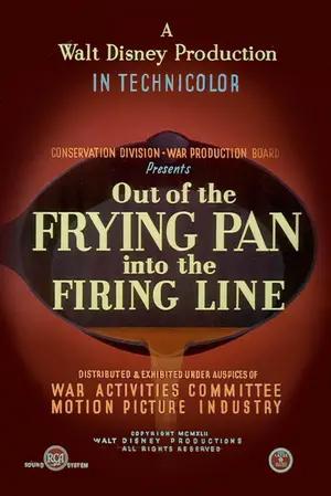 Out of the Frying Pan Into the Firing Line Poster