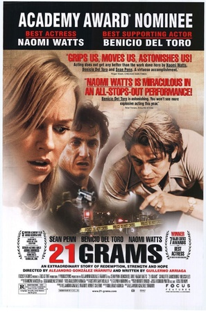 21 Grams - For your consideration movie poster (thumbnail)