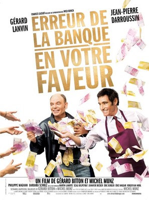 Erreur de la banque en votre faveur - French Movie Poster (thumbnail)