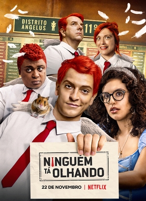&quot;Ningu&eacute;m T&aacute; Olhando&quot; - Brazilian Movie Poster (thumbnail)