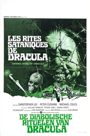 The Satanic Rites of Dracula - Belgian Movie Poster (thumbnail)
