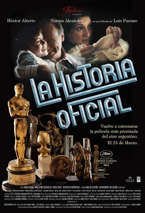 La historia oficial - Argentinian Movie Poster (thumbnail)